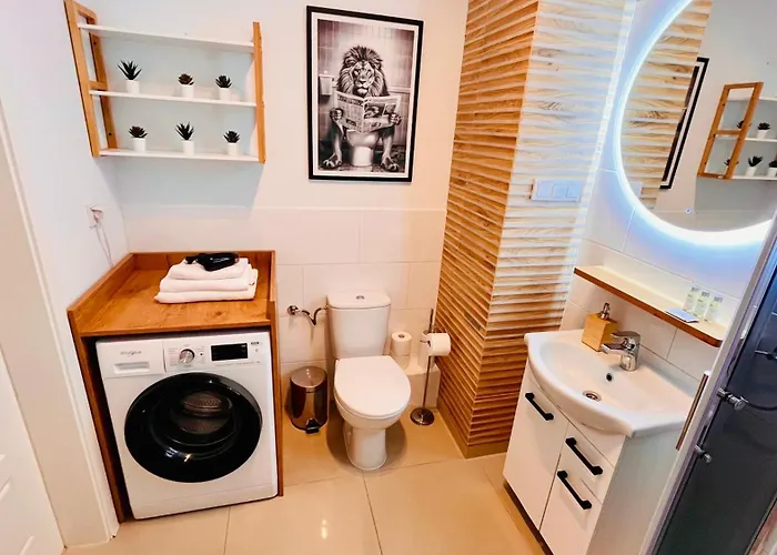 Rydygiera Modern 52 M2 With Free Parking Near Arkadia Warsaw